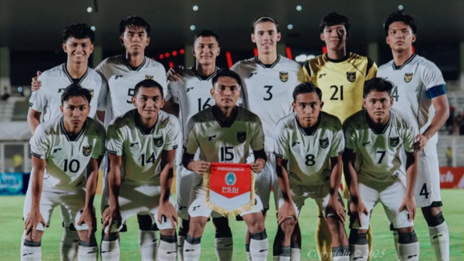Skuad Timnas Indonesia U-23. [Instagram]